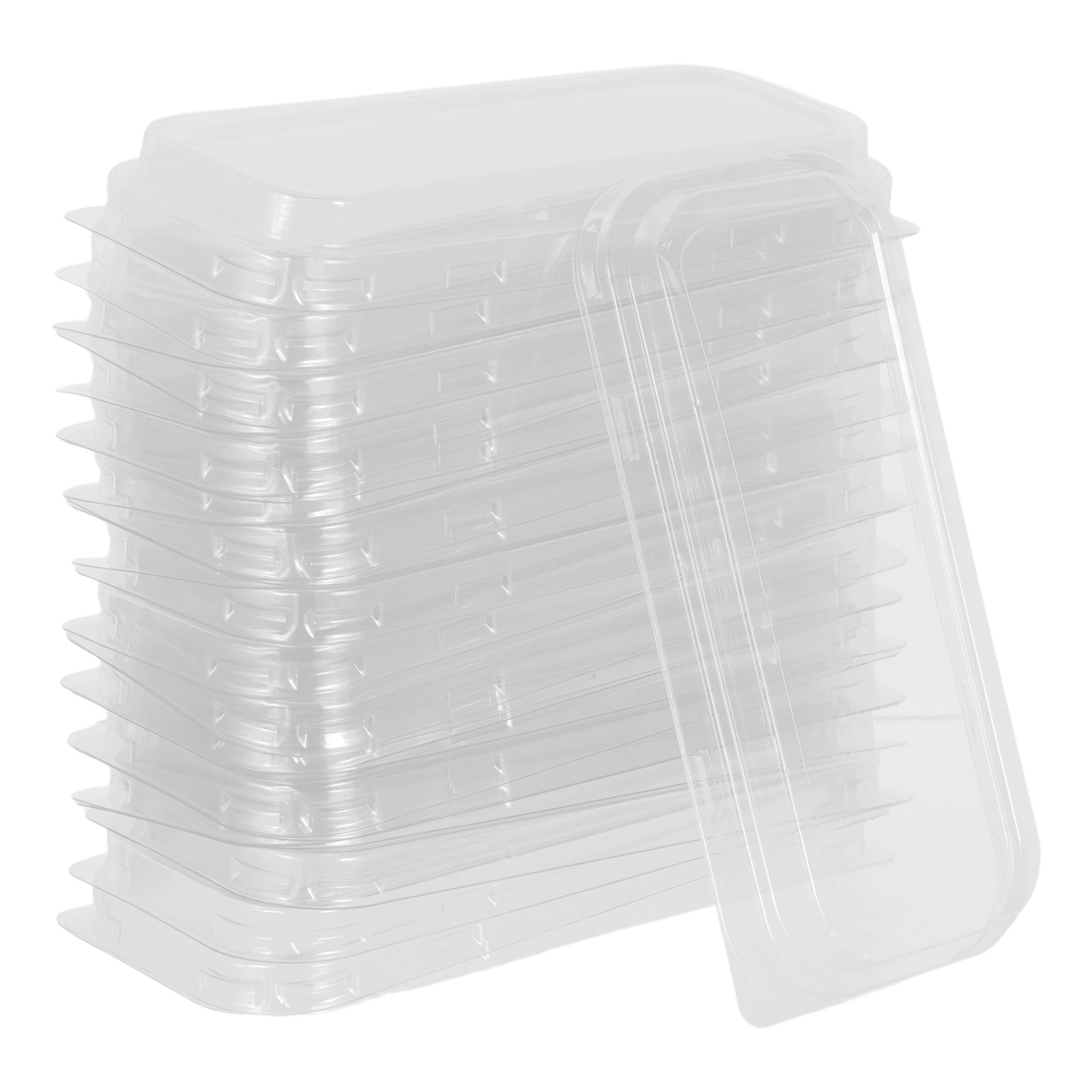 Kitchen For Baking - 50Pcs Plastic Loaf Baking Lids -