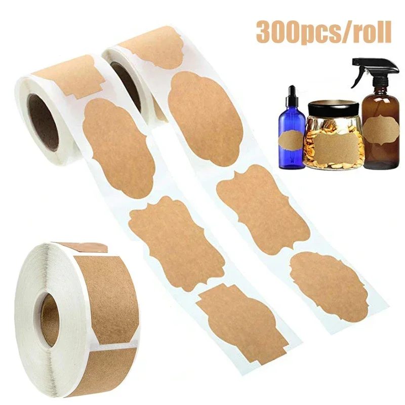 Kitchen.Baking Labels - Bộ 300 Tờ Giấy Xi Măng