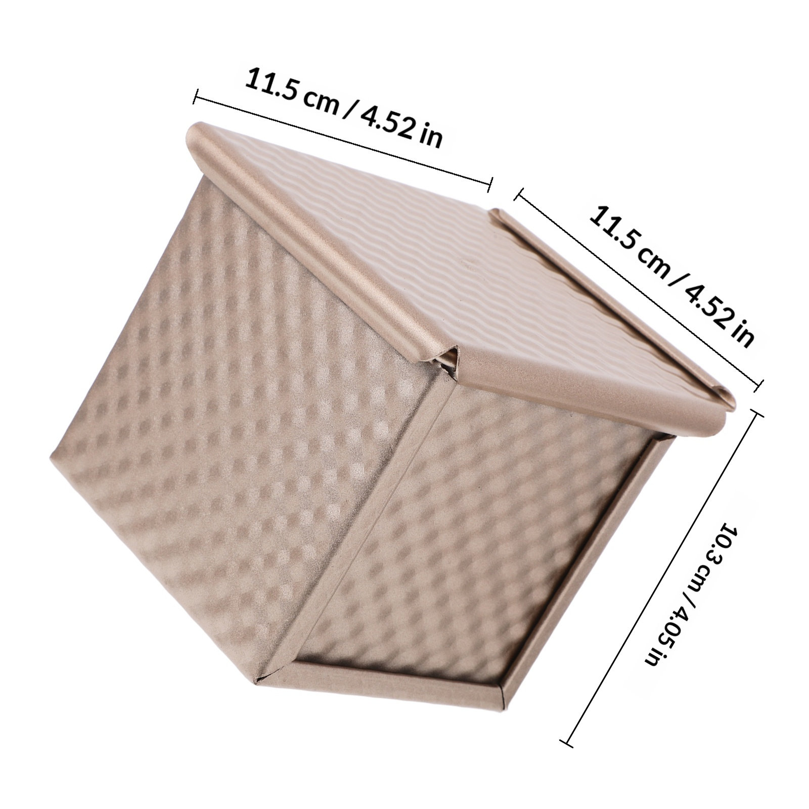 Mini Pullman Loaf Pan Non Stic - đánh giá và giá Kitchen Baking Pans
