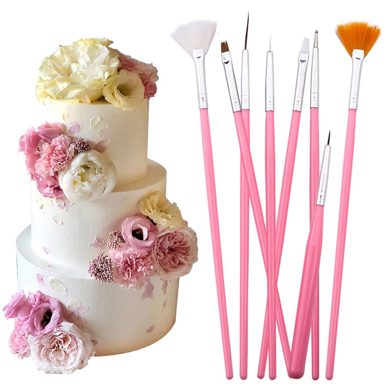15Pcs/Set Sugar Craft Brush Fo - đánh giá và giá Kitchen Baking Tools