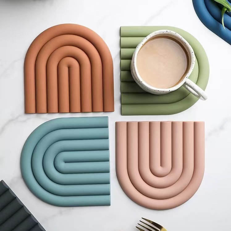 Rainbow Silicone Table Mat Coa - đánh giá và giá Kitchen Baking Pan Organizer