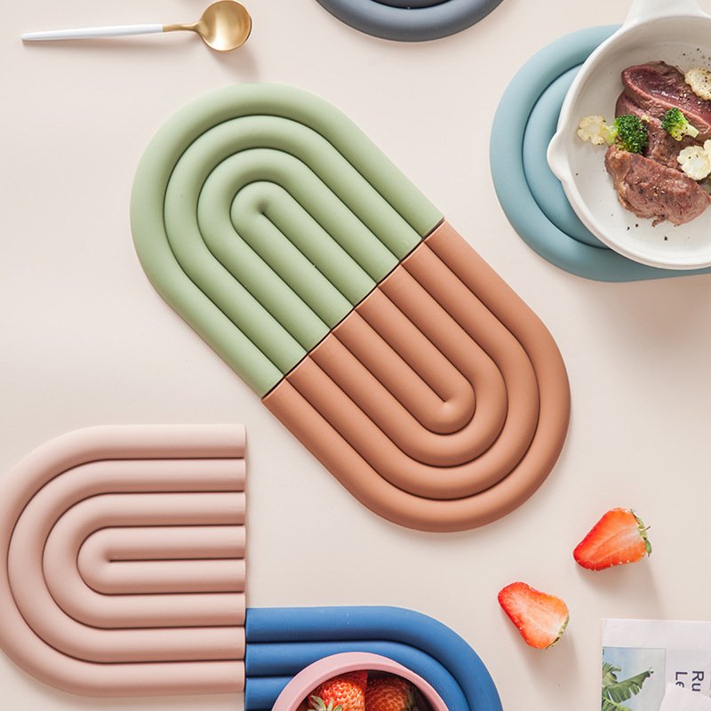 Rainbow Silicone Table Mat Coa - đánh giá và giá Kitchen Baking Pan Organizer