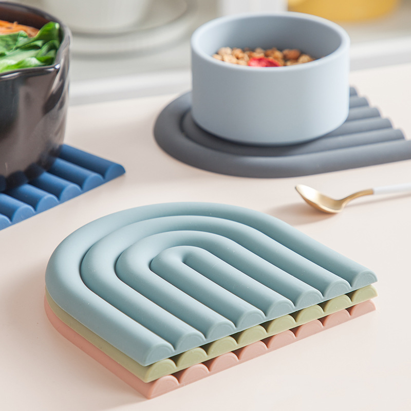 Rainbow Silicone Table Mat Coa - đánh giá và giá Kitchen Baking Pan Organizer