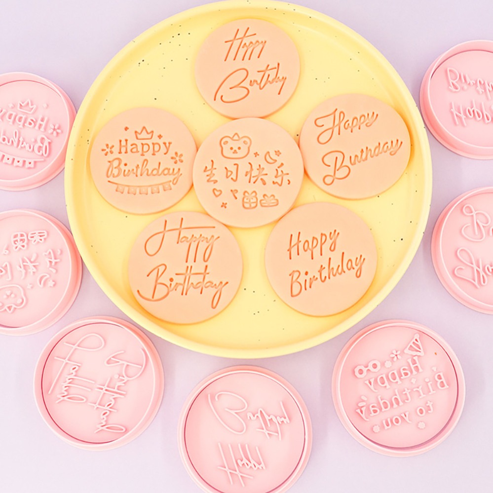 Happy Birthday Cookie Cutters  - đánh giá và giá Kitchen Equipment For Baking