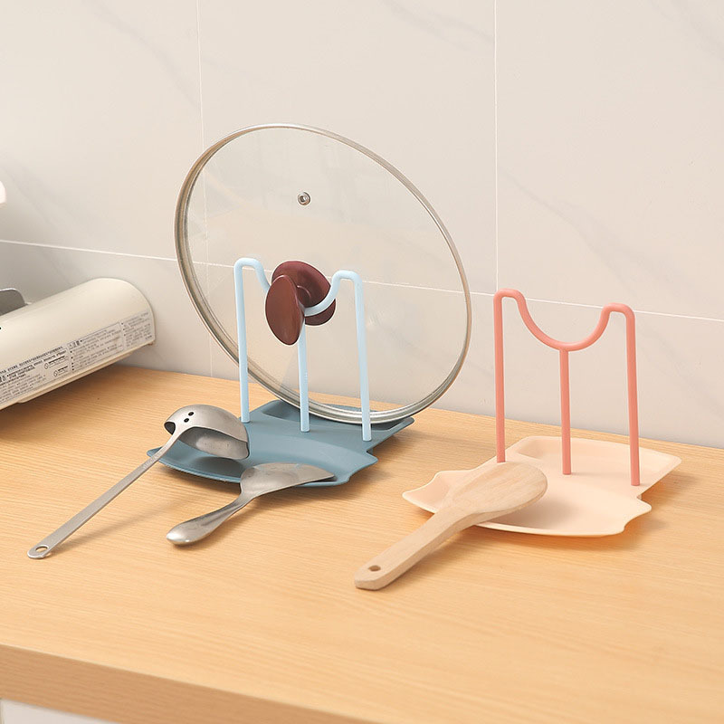 Spoon Rest and Pot Lid Holder  - đánh giá và giá Kitchen Baking Pan Organizer