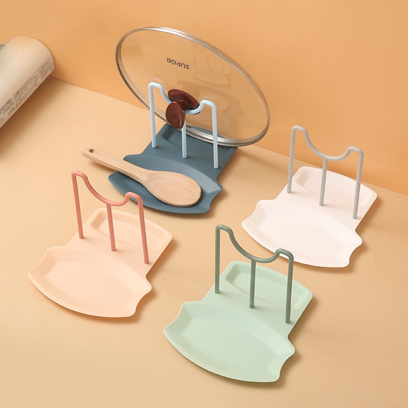 Spoon Rest and Pot Lid Holder  - đánh giá và giá Kitchen Baking Pan Organizer