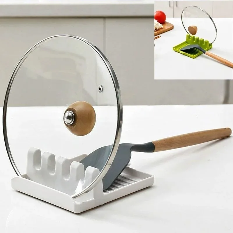 Pan Lid Holder Supports Spoons - đánh giá và giá Kitchen Baking Pan Organizer