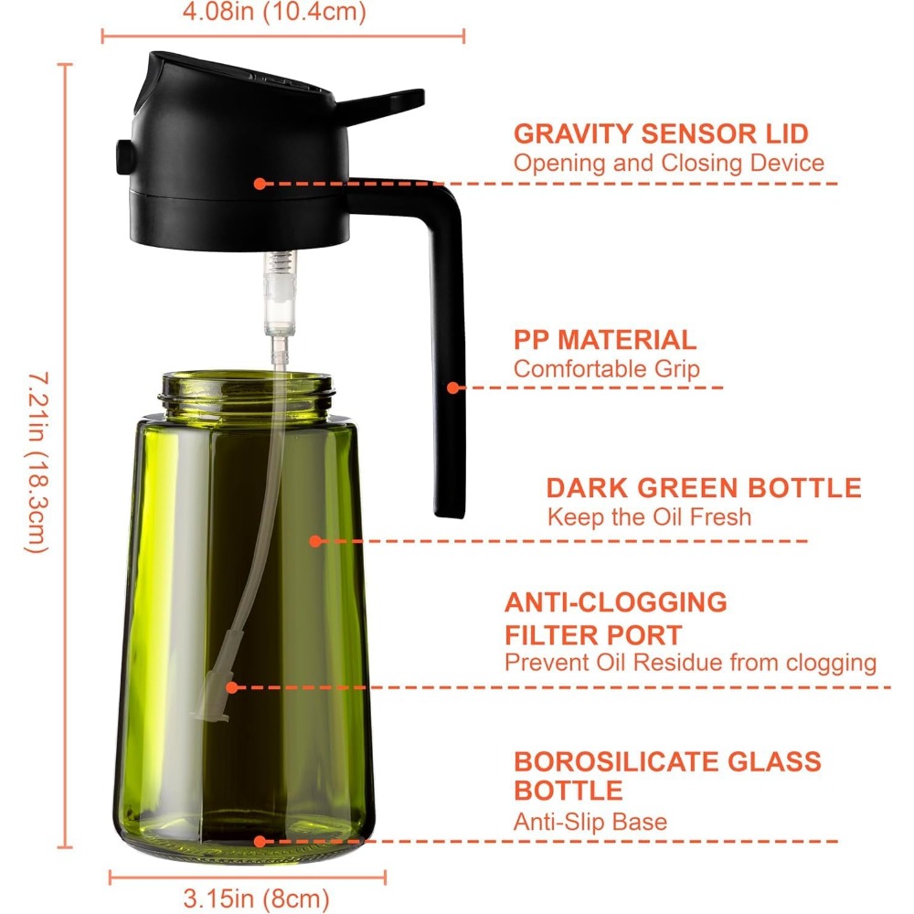 Light Proof 16oz 470ml Olive O - đánh giá và giá Kitchen.Baking Labels