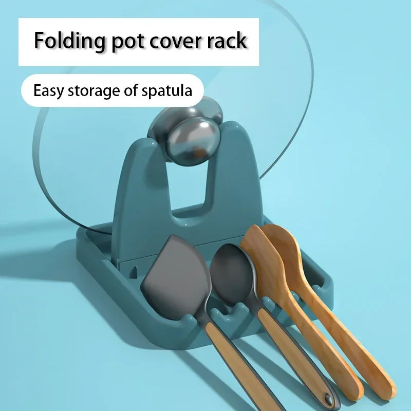 1pc Foldable Pot Lid Rack  Sta - đánh giá và giá Kitchen Baking Pan Organizer