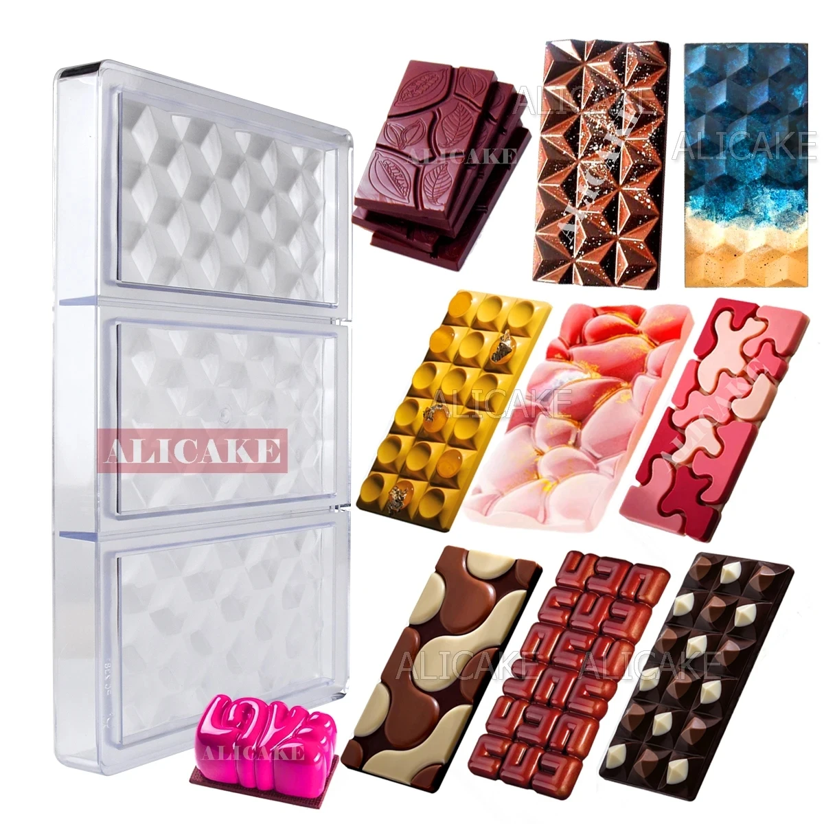 Chocolate Mould Polycarbonate  - đánh giá và giá Kitchen Equipment For Baking