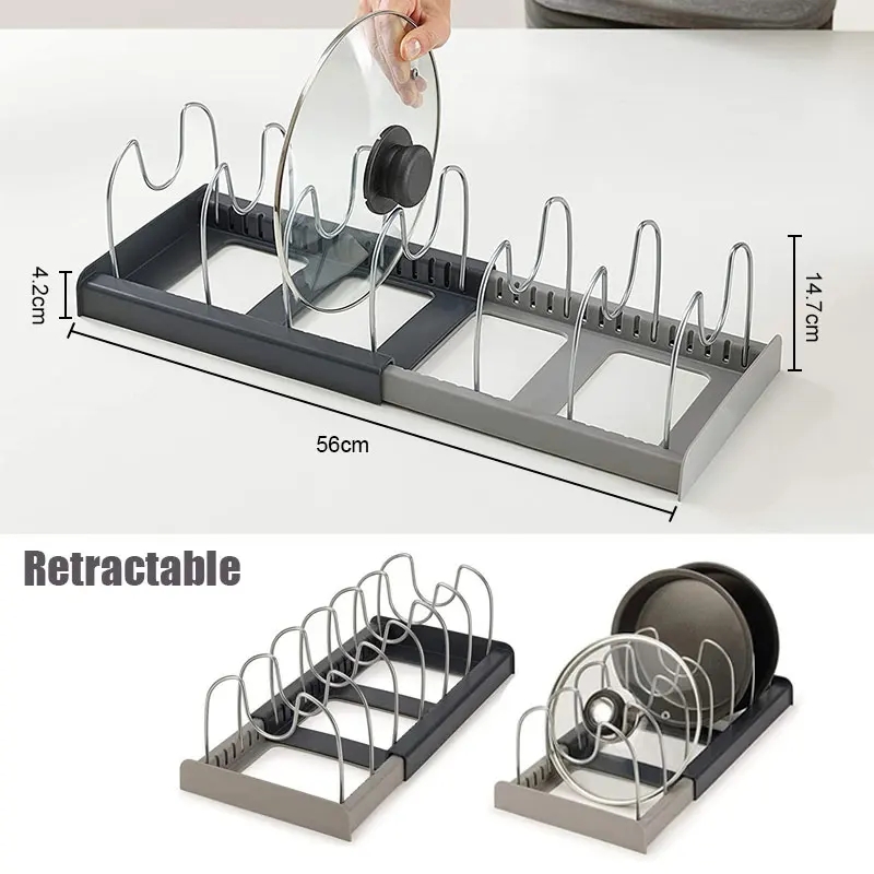 Expandable Stainless Steel Sto - đánh giá và giá Kitchen Baking Pan Organizer
