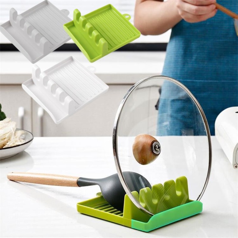 New Green Pot Lid Rack Stand P - đánh giá và giá Kitchen Baking Pan Organizer