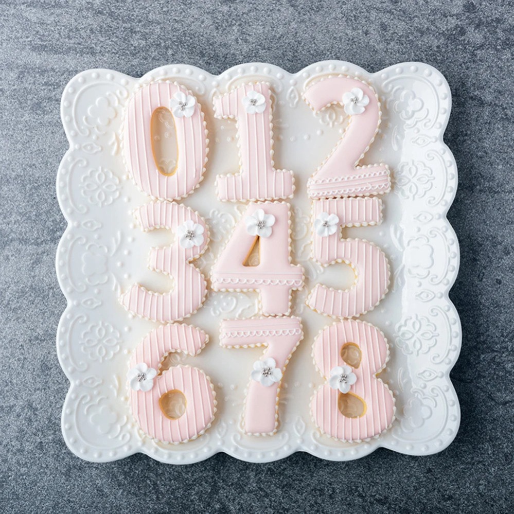 Large Numbers Cookie Cutters B - đánh giá và giá Kitchen Equipment For Baking