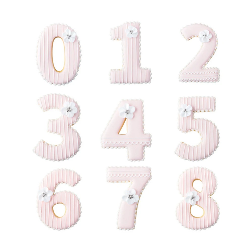 Large Numbers Cookie Cutters B - đánh giá và giá Kitchen Equipment For Baking