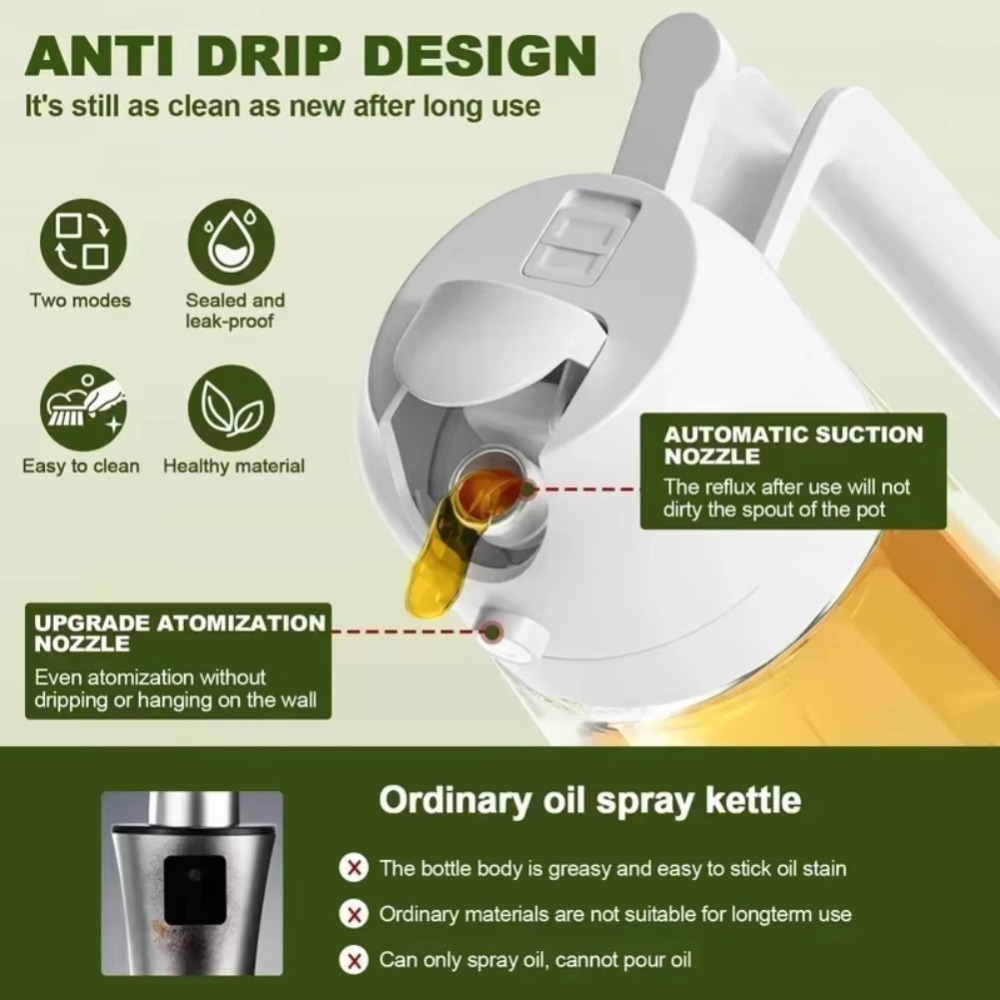 2in1 470ml Plastic Spray Oil S - đánh giá và giá Kitchen For Baking
