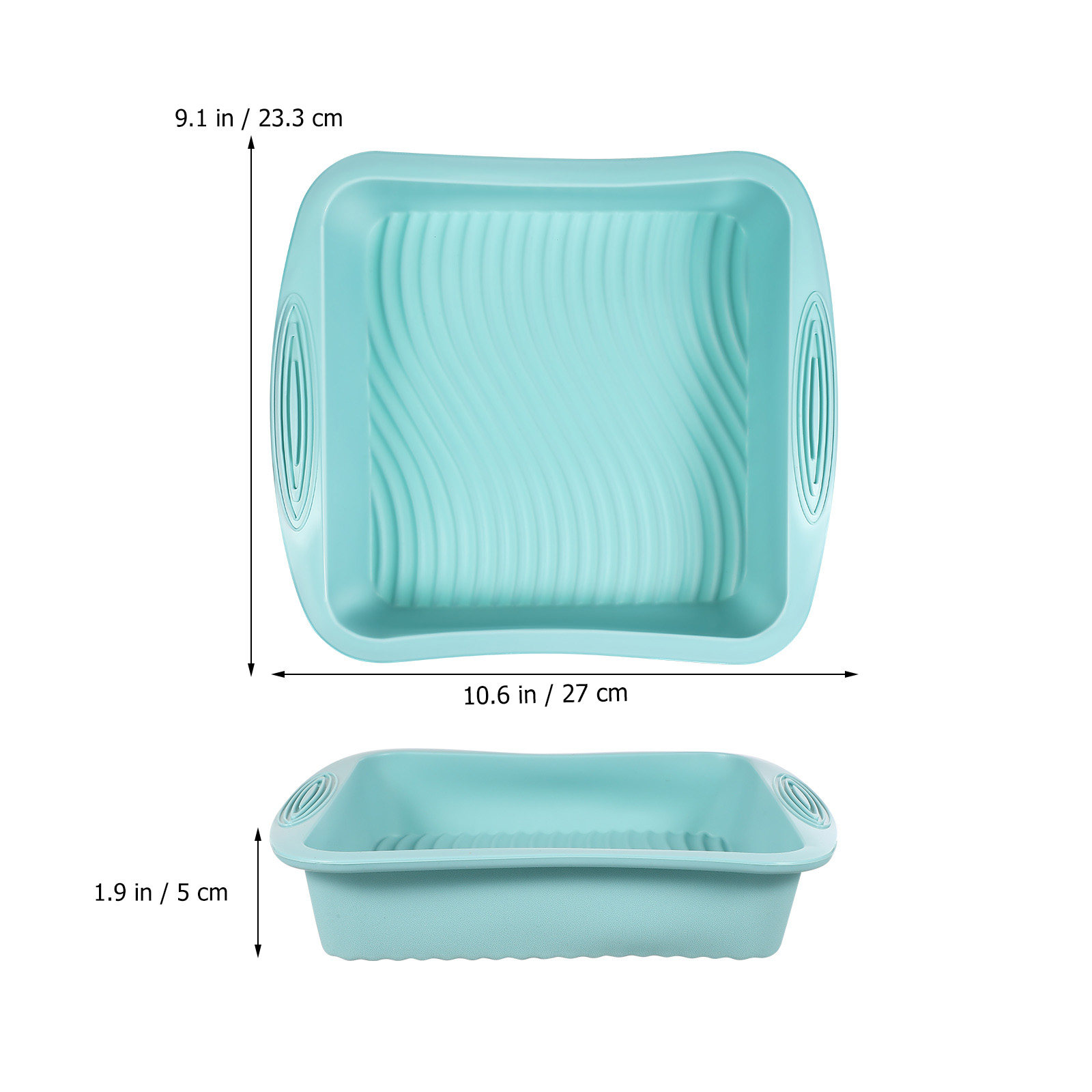 Square Silicone Cake Tin Bakin - đánh giá và giá Kitchen Baking Pans