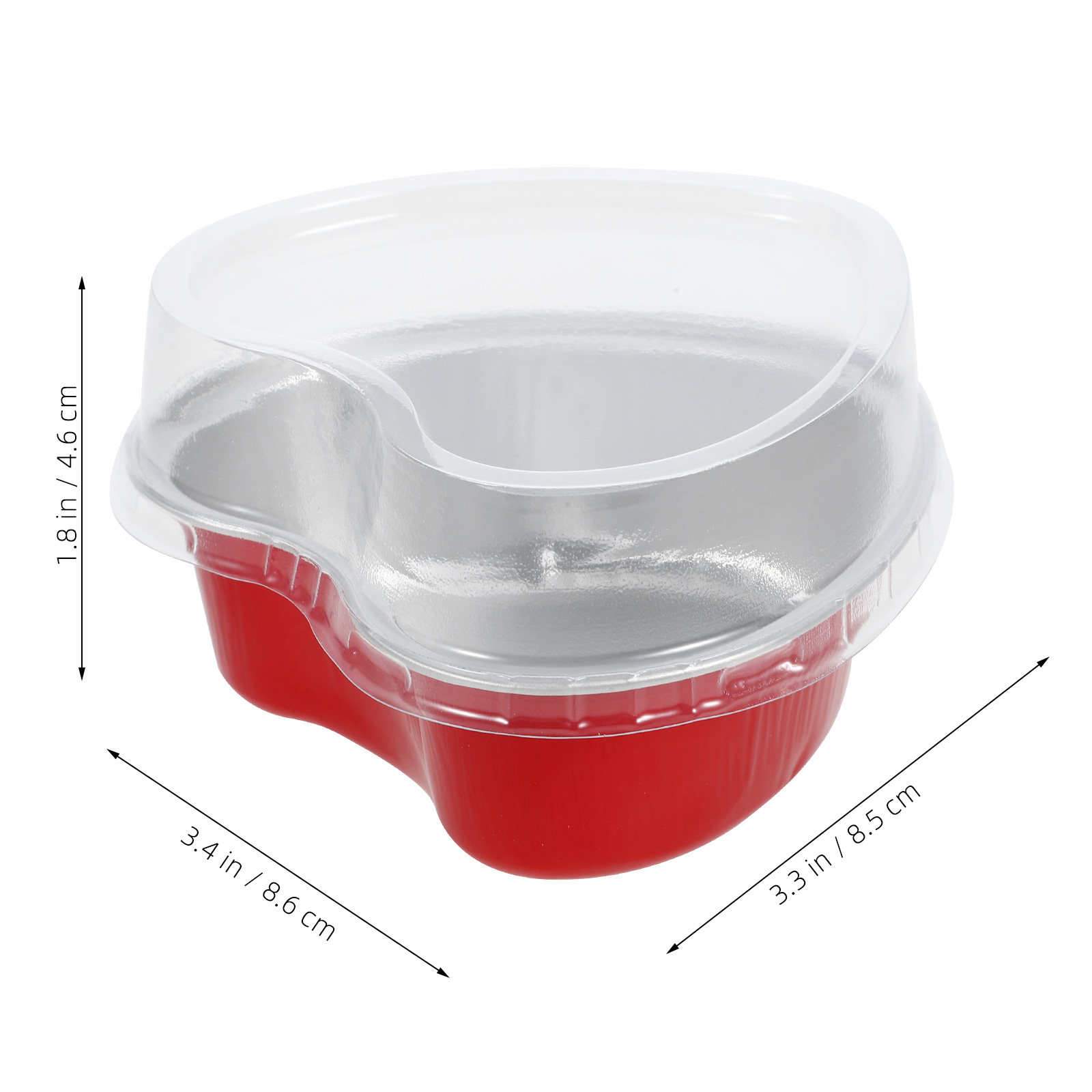 20Sets Aluminum Foil Heart Sha - đánh giá và giá Kitchen Baking Pans